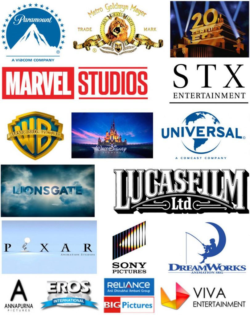 indie film studio logos